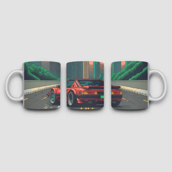 Caneca de Porcelana - Pixel Art - Imagem 2