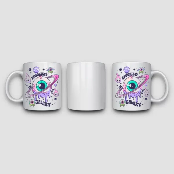Caneca de Porcelana - Spookiest in The Galaxy - Imagem 2