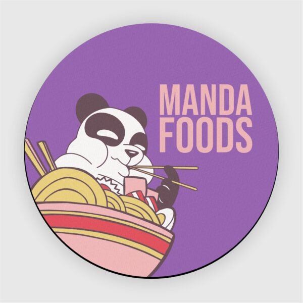 Mouse Pad em Neoprene - Manda Foods - Imagem 3