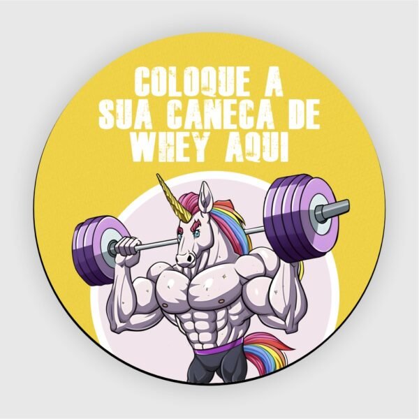 Kit com 4 porta copos –  Coloca a sua caneca de Whey aqui - Imagem 17