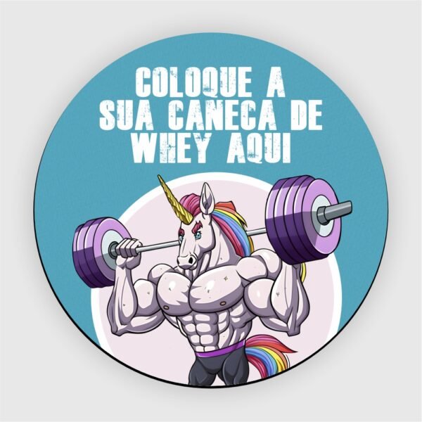Kit com 4 porta copos –  Coloca a sua caneca de Whey aqui - Imagem 15