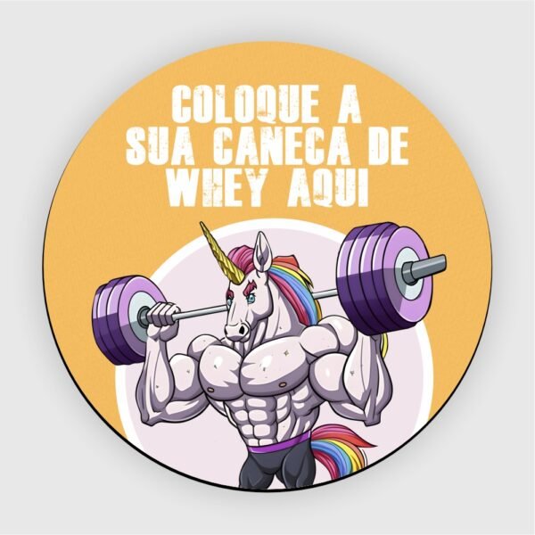 Kit com 4 porta copos –  Coloca a sua caneca de Whey aqui - Imagem 13