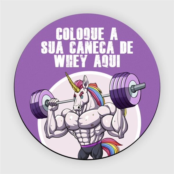 Kit com 4 porta copos –  Coloca a sua caneca de Whey aqui - Imagem 7