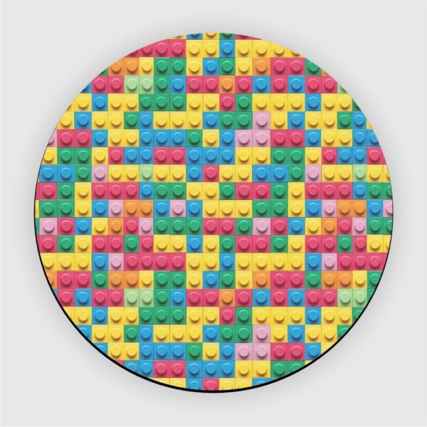 Mouse Pad em Neoprene - Blocos de Montar - Imagem 2