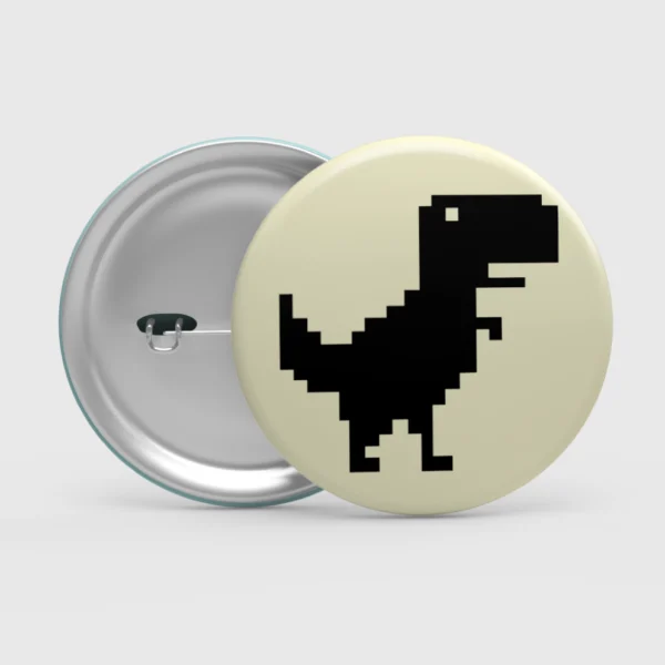 Botton - Dinossauro Pixel - Imagem 4