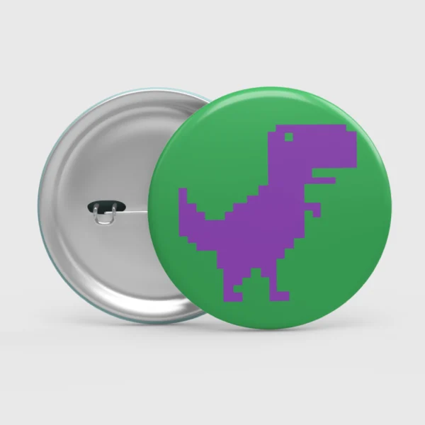 Botton - Dinossauro Pixel - Imagem 9