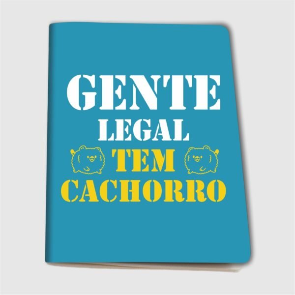 Caderninho A6 – Gente legal tem cachorro - Imagem 2
