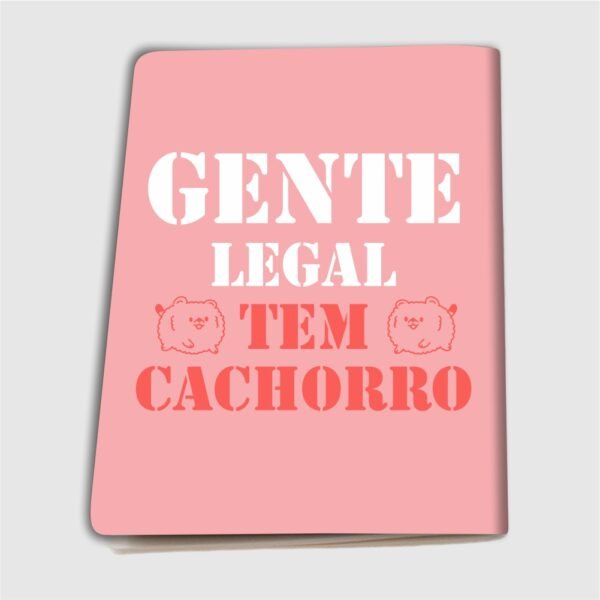 Caderninho A6 – Gente legal tem cachorro - Imagem 7