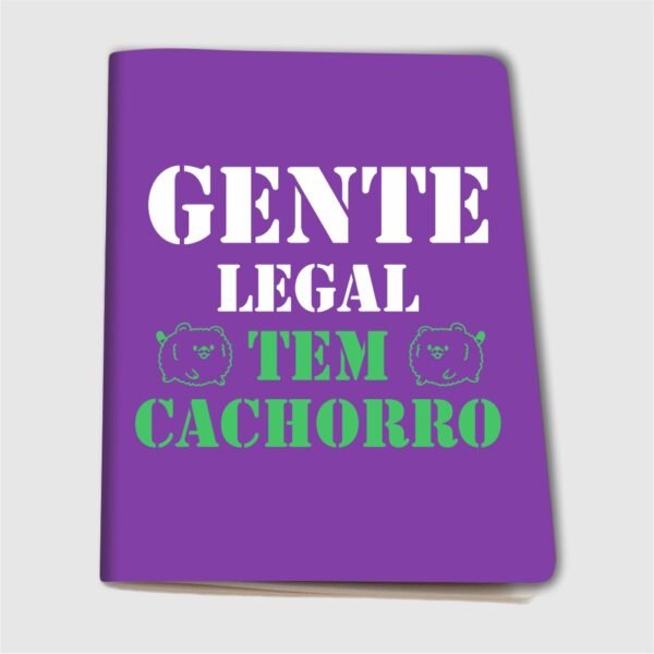 Caderninho A6 – Gente legal tem cachorro - Imagem 8