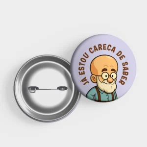 Botton Careca de Saber – A expressão máxima de uma mente brilhante