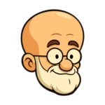 Personagem Careca de Saber